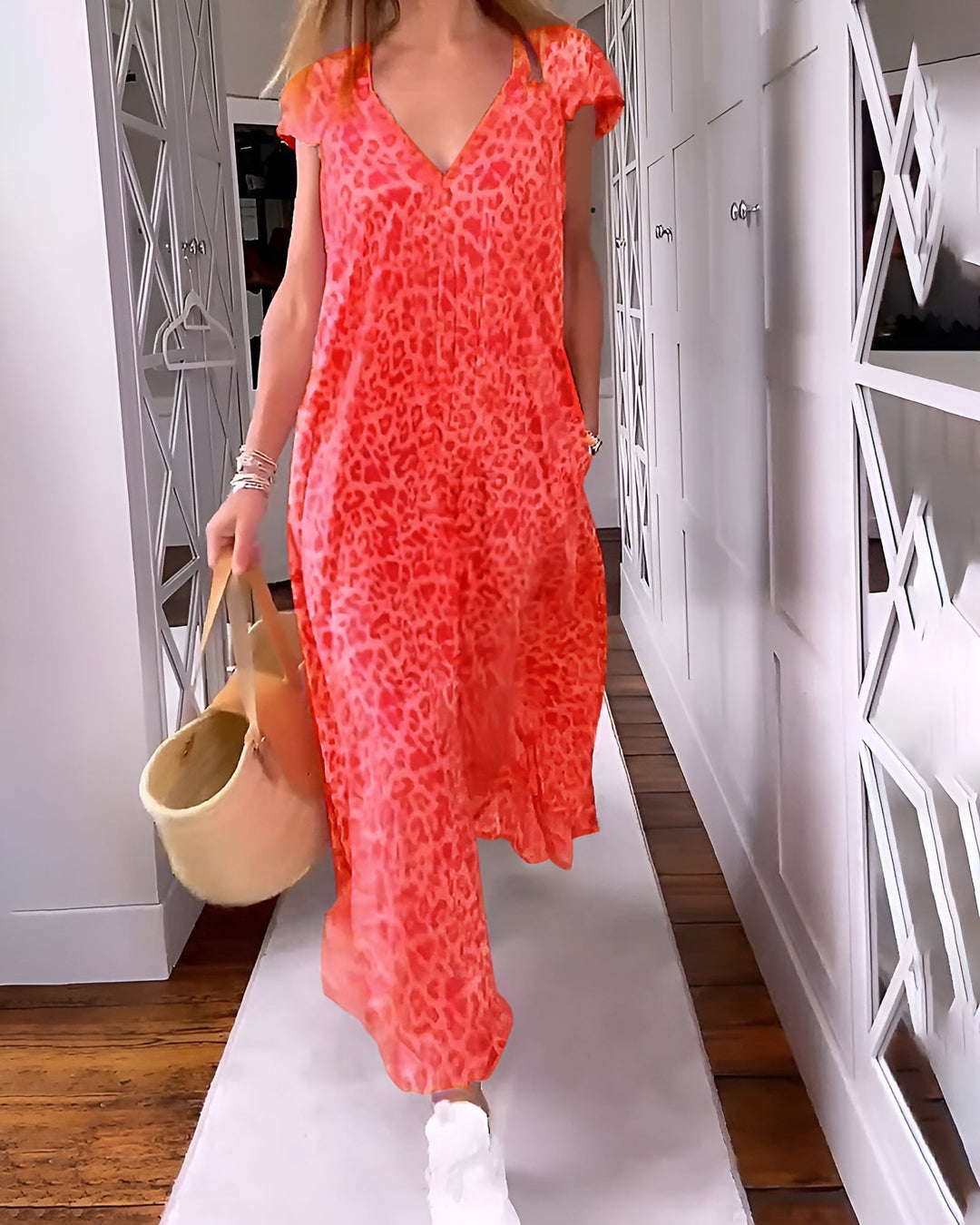 Callistra™ Flow V-Neck Maxi