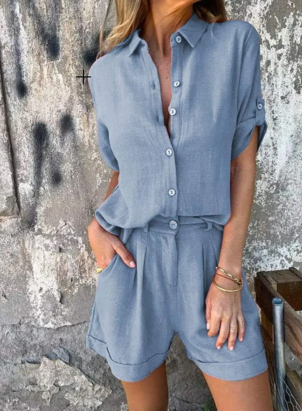 Soloura™ Relaxed Shirt Set