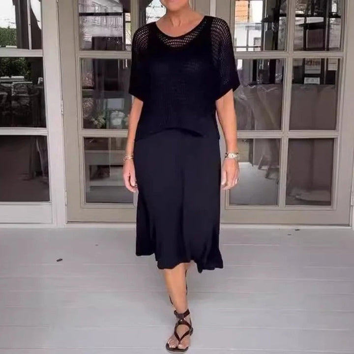 Seravine™ Layered Midi Dress