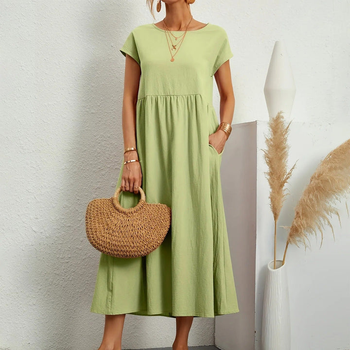 Orla™ Soft Drape Pocket Dress